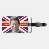 HRH Prince Charles - Patiotic! Bagagelabel (Achterkant horizontaal)