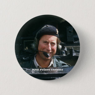 HRH Prince Charles Ronde Button 5,7 Cm