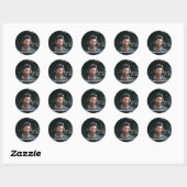 HRH Prince Charles Ronde Sticker (Vel)