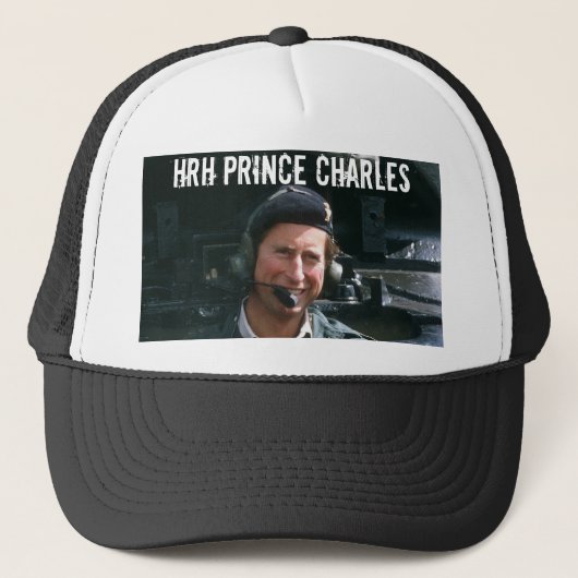 HRH Prince Charles Trucker Pet (Voorkant)