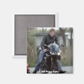 HRH Prince Harry motor Magneet (Voorkant / Achterkant)