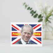 HRH Prince Philip Briefkaart (Staand voorkant)
