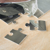 HRH Prince Philip lachend Legpuzzel (Zijkant)