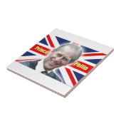 HRH Prince Philip - Super! Tegeltje (Zijkant)