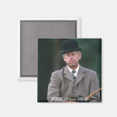 HRH Prince Philip Windsor 1980 Magneet (Voorkant / Achterkant)
