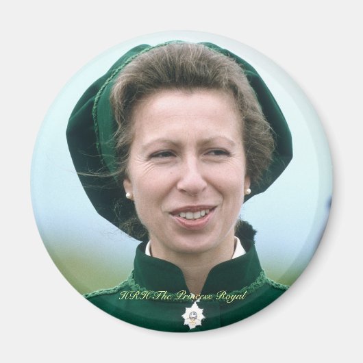 HRH Princess Anne Warminster Magneet (Voorkant)