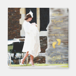HRH Princess Charlotte Diana - Magnet