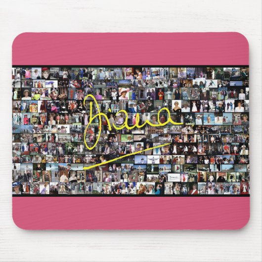 HRH Princess Diana - Alle foto's! Muismat (Voorkant)