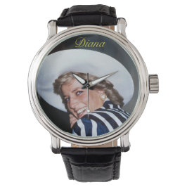 HRH Princess Diana Australia 1988 Pro Photo HD Horloge
