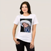 HRH Princess Diana Australia 1988 Pro Photo HD Tri-Blend Shirt (Voorkant volledig)