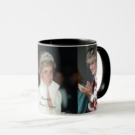 HRH Princess Diana Collectie Mok (Voorkant rechts)