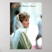 HRH Princess Diana Egypt 1992 Poster (Voorkant)