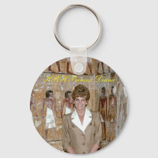 HRH Princess Diana Egypt 1992 Sleutelhanger (Voorkant)