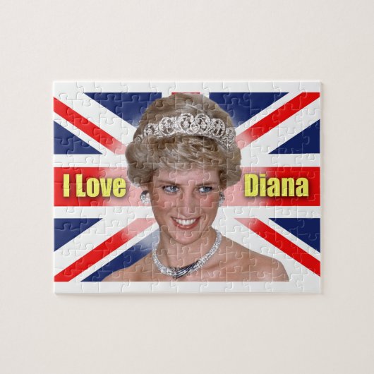 HRH Princess Diana Legpuzzel (Horizontaal)