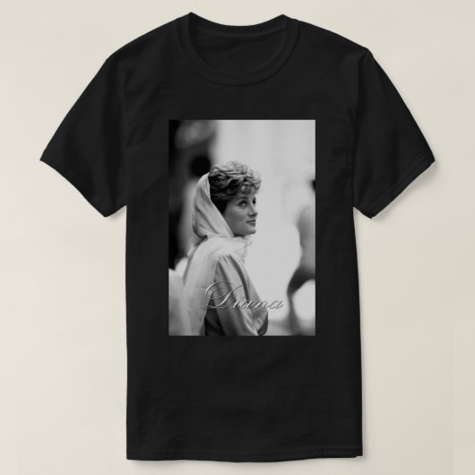 HRH Princess Diana - Professionele foto T-shirt (Design voorkant)