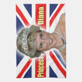 HRH Princess Diana Stunning. Theedoek (Verticaal)