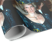 HRH Princess Diana Wenen 1986 Cadeaupapier (Rol Hoek)