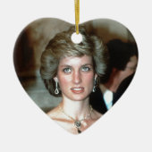 HRH Princess Diana Wenen 1986 Keramisch Ornament (Voorkant)