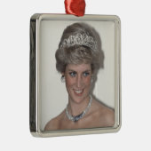 HRH Princess Diana Xmas Metalen Ornament (Rechts)