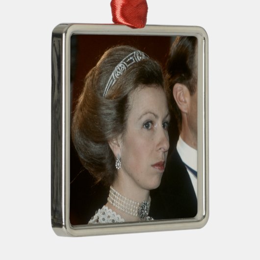 HRH Princess Royal Xmas Metalen Ornament (Rechts)