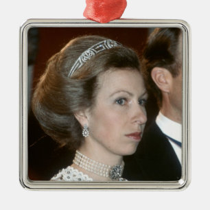 HRH Princess Royal Xmas Metalen Ornament
