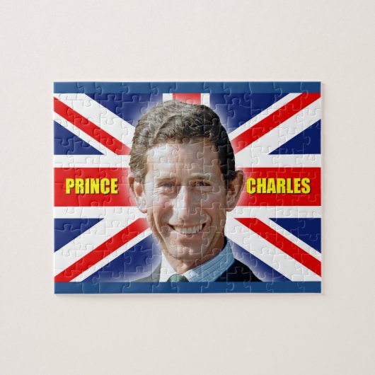 HRH Prins Charles - Patriottisch! Legpuzzel (Horizontaal)