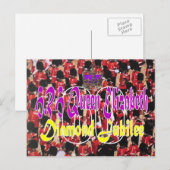 HRH Queen Elizabeth Diamond Jubilee briefkaart (Voorkant / Achterkant)