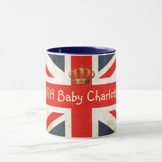 HRH Royal Baby Charlotte Herdenking Mok (Midden)