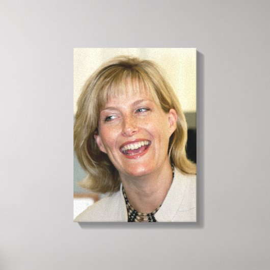 HRH Sophie, Wessex, 2003 Canvas Afdruk (Voorkant)