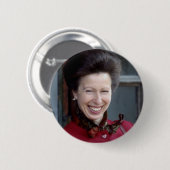 HRH The Princess Royal Ronde Button 5,7 Cm (Voorkant /achterkant)