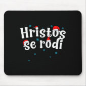 Hristos Se Rodi Serbian Christmas  Muismat (Voorkant)