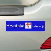 HRVATSKA BUMPERSTICKER (Op auto)