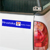 HRVATSKA BUMPERSTICKER (Op Truck)