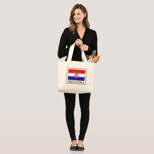 Hrvatska Grote Tote Bag (Voorkant (model))