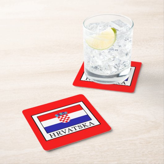 Hrvatska Kartonnen Onderzetters (Insitu)