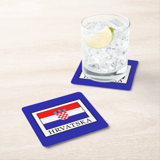 Hrvatska Kartonnen Onderzetters (Insitu)