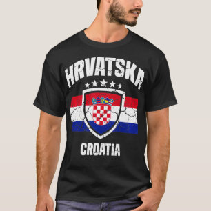 Hrvatska Kroatië Kroatisch T-shirt