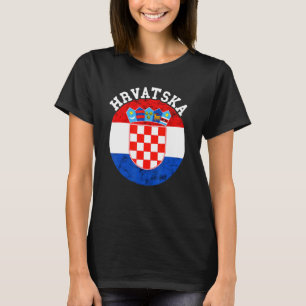 Hrvatska Kroatische Pride Kroatische Roots Kroatis T-shirt