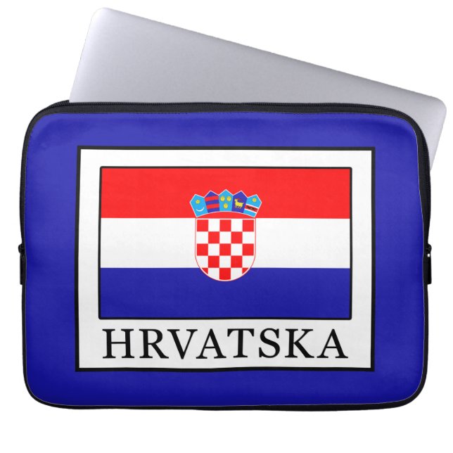 Hrvatska Laptop Sleeve (Voorkant)