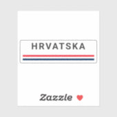 Hrvatska Lines  Sticker (Vel)