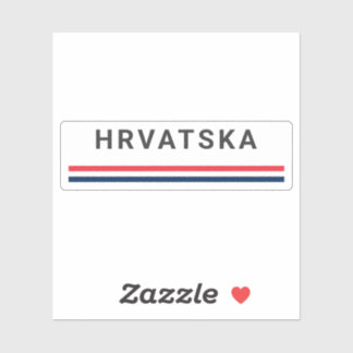 Hrvatska Lines Sticker