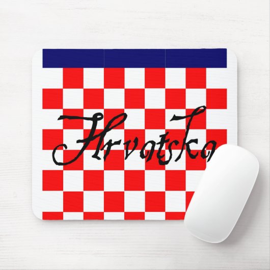Hrvatska Mousepad Muismat (Met muis)