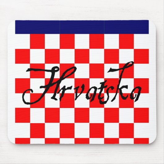 Hrvatska Mousepad Muismat (Voorkant)