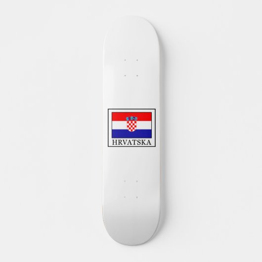 Hrvatska Persoonlijk Skateboard (Voorkant)