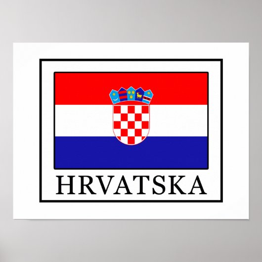 Hrvatska Poster (Voorkant)
