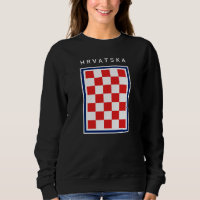 Hrvatska Schakend Blauw Rand