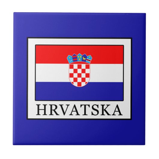 Hrvatska Tegeltje (Voorkant)