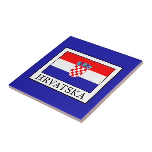 Hrvatska Tegeltje (Zijkant)