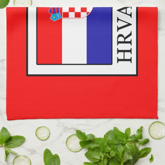 Hrvatska Theedoek (Gevouwen)
