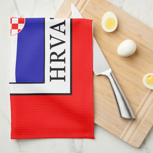 Hrvatska Theedoek (Quarter Fold)